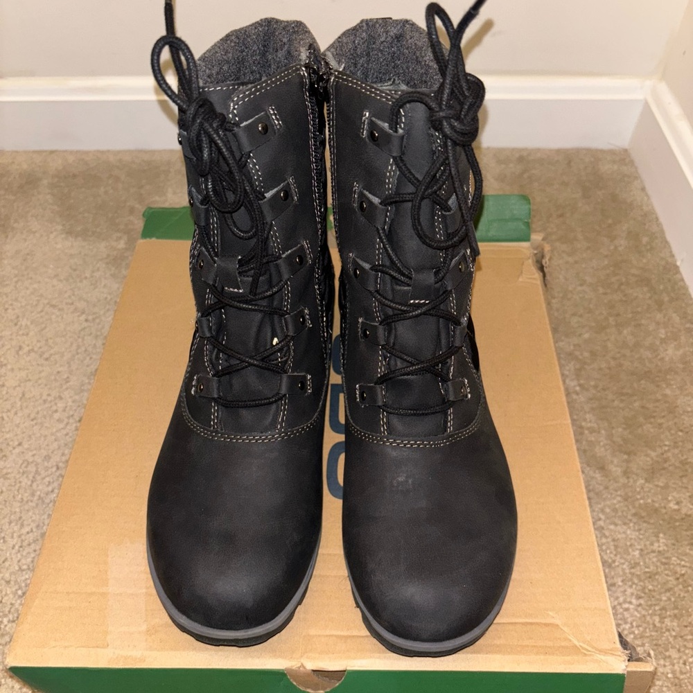 JBU Black Summit Waterproof Boots